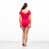 Class Cap Sleeve Leotard - Berry