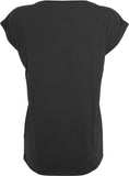 BYB Extended Shoulder Tee - Black