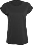 BYB Extended Shoulder Tee - Black
