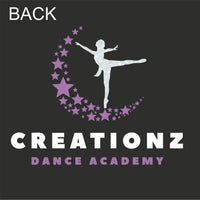 Creationz Dance Academy Ladies Oversize Crew Neck Sweatshirt