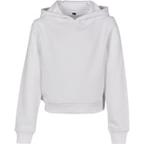 BYB Kids Cropped Hoodie - White