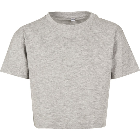 BYB Kids Cropped Tee - Heather