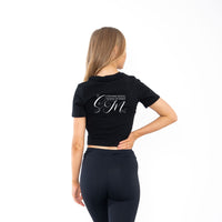 Stephanie Maskill Ladies Fitted Cropped Tee