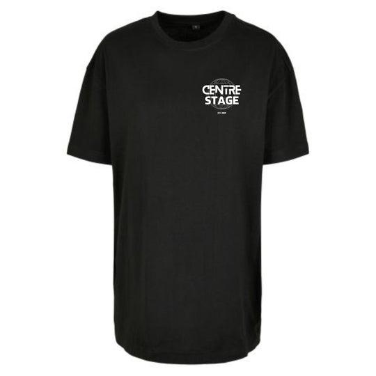 Centre Stage Academy of Dance Womens Oversized Boyfriend Tee