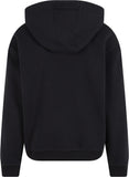 Unisex Fluffy Hoodie - Black