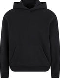 Unisex Fluffy Hoodie - Black