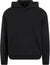 Unisex Fluffy Hoodie - Black