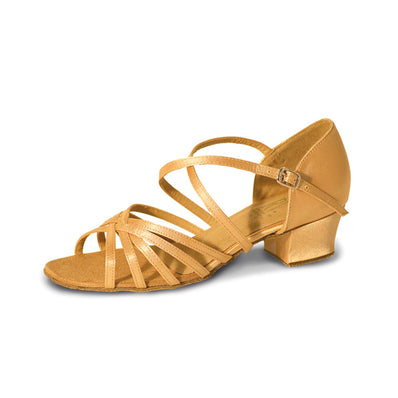 Roch Valley Bella X-Straps 1.2" Cuban Heel - Flesh