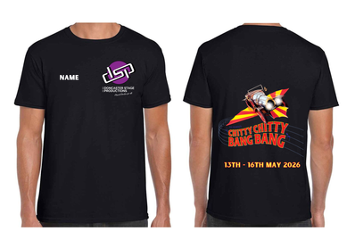 Chitty Chitty Bang Bang Adult T-Shirt - Black