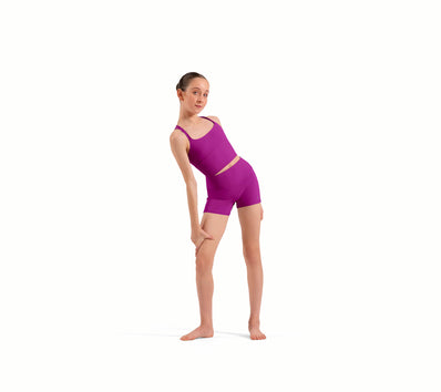 Bloch Girls Rib shorts - Pink