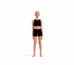 Bloch Girls Logo Shorts - Black
