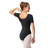 Studio Cotton Cap Sleeve Leotard