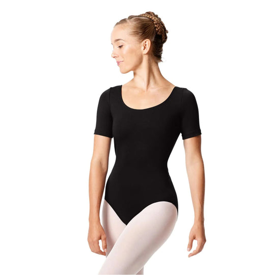 Studio Cotton Cap Sleeve Leotard