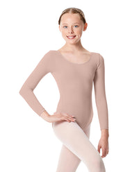 Studio Martha Girls Long Sleeve Leotard