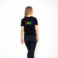 Cast Rainbow Adult Heavy T-Shirt