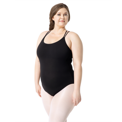 Hull Performance Academy Capezio Ladies Double Strap Camisole Leotard