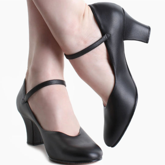 SoDanca Character Shoe 2" Heel - Black