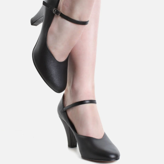 SoDanca Character Shoe 3" Heel - Black