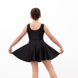 Pandr lycra Circular Skirt - Black