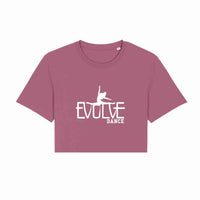 Evolve Dance Kids Raw Hem Crop Tee T-Shirt