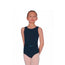 Roch Valley Cotton Lycra Sleeveless Leotard - Navy