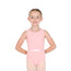 Roch Valley Cotton Lycra Sleeveless Leotard - Pink