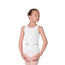 Roch Valley Cotton Lycra Sleeveless Leotard - White