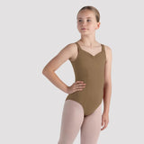Bloch Ava Kids Tank Leotard Almond