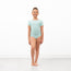 Roynon Performing Arts Aqua Cap Sleeve Leotard