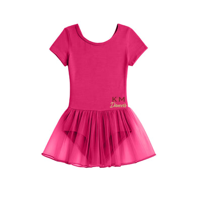 Katie Meghan Boutique KM Dancers Berry Skirted Leotard