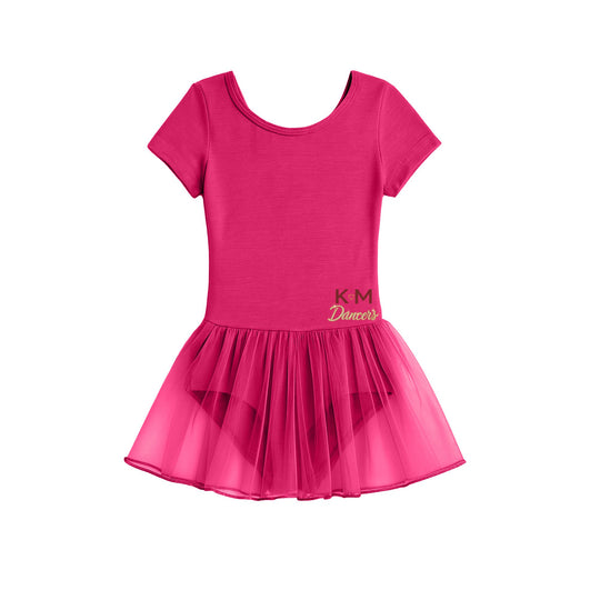 Katie Meghan Boutique KM Dancers Berry Skirted Leotard