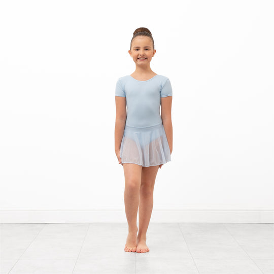 Class Cap Sleeve Skirted Leotard - New Blue