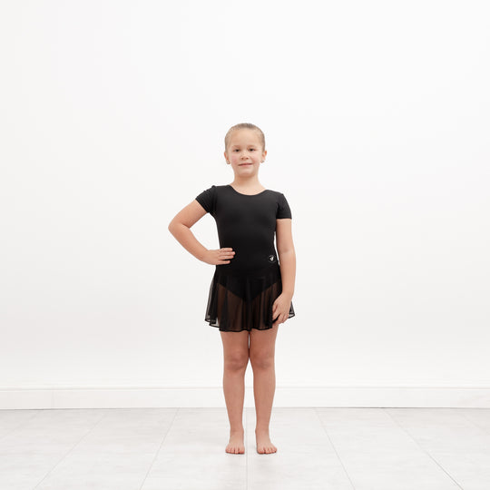 Shianne’s Dance Company Class Cap Sleeve Skirted Leotard