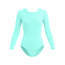 Class Long Sleeve Leotard - Aqua