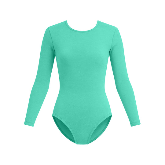 Class Long Sleeve Leotard - Jade
