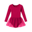 Class Long Sleeve Skirted Leotard - Berry