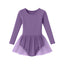 Class Long Sleeve Skirted Leotard - Lavender