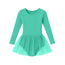 Class Long Sleeve Skirted Leotard - Jade