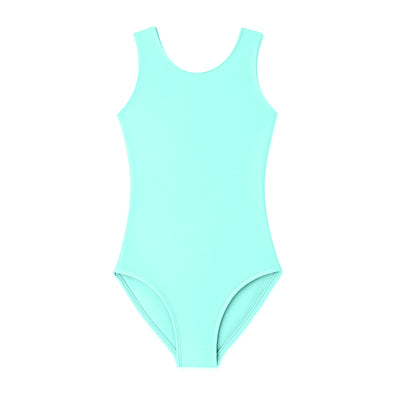 Class Tank Leotard - Aqua