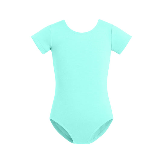 Class Cap Sleeve Leotard - Aqua
