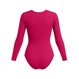 Class Long Sleeve Leotard - Berry