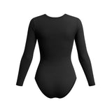Class Long Sleeve Leotard - Black