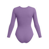 Class Long Sleeve Leotard - Lavender