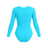 Class Long Sleeve Leotard - Turq