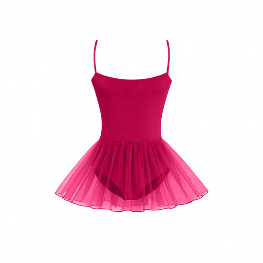 Class Cami Skirted Leotard - Berry
