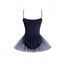 Class Cami Skirted Leotard - Navy