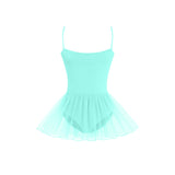 Class Cami Skirted Leotard - Aqua