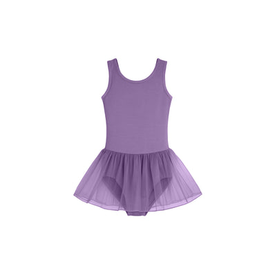 Class Tank Skirted Leotard - Lavender