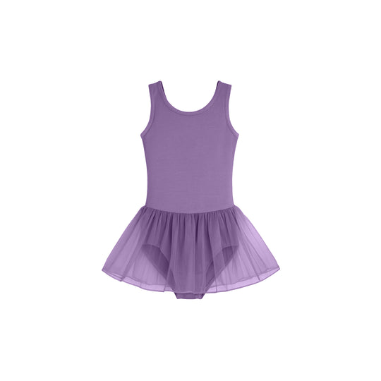 Class Tank Skirted Leotard - Lavender