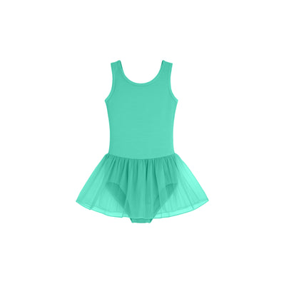Class Tank Skirted Leotard - Jade
